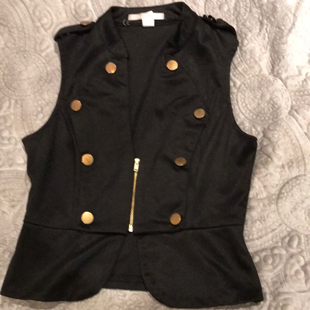 Black vest